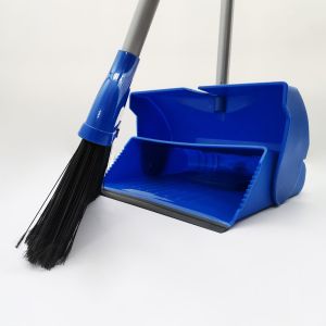 30x26x92cm Broom And Shovel With Lid Long Handle Lobby Broom And Dustpan Set