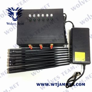Low Frequency 30W Indoor Signal Jammer Adjustable Power Function