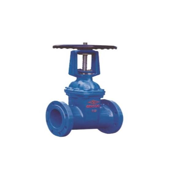 Anti Oxidation Ductile Iron Gate Valve , Architectonics Rising Stem EPDM Gate