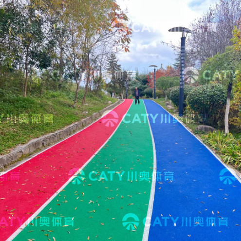 Outdoor Anti-UV Jogging Track Material EPDM Granule PU Binderfor School College