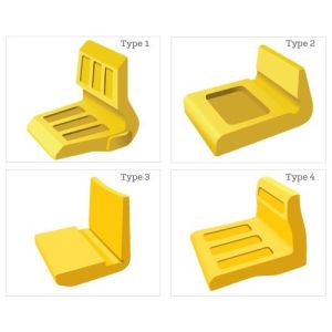 Komatsu PC1250 Excavator Bucket Heel Shroud Casting Corner Wear Shoe