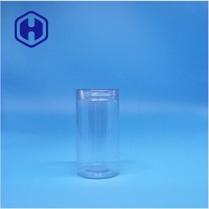 Clear Round Plastic Sugar Pecan Candy Badam Breath Mints Corn Raisin Walnut Jars