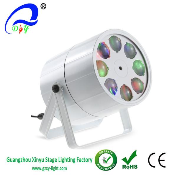 Quality 8*3W RGBW LED Mini Gobo Par Light wholesale