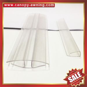 polycarbonate H connector profile for hollow pc sheet
