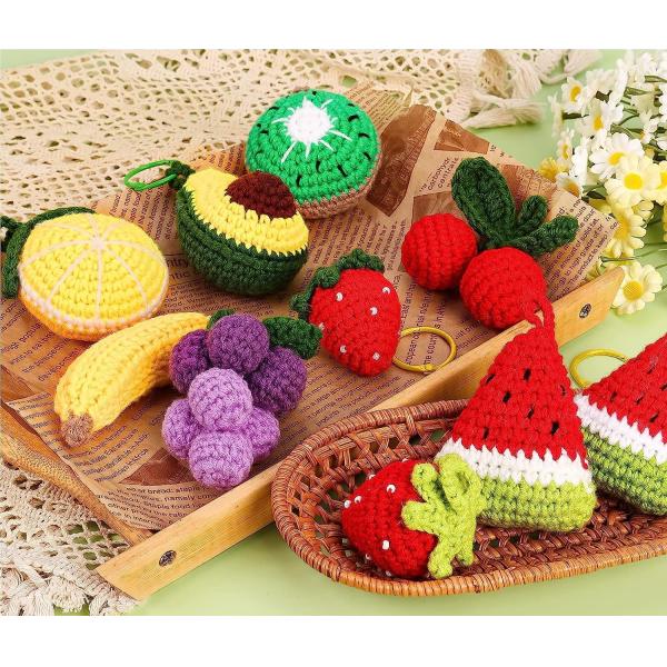 Quality Beginner Crochet Kit - Hand-Crochet, Decorative Keychain, Crochet Kit for Beginners with Step-by-Step Instruction wholesale