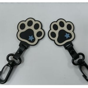 Badge Silicone Customized 3D Rubber Patches Heat Transfer For Garment