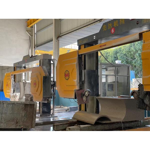 CNC Control Diamond Wire Saw Machine High Efficiency Marble Granite Cutter
