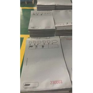 Professional Black EU Order Pads with Sequential Numbering 50 Checks Per Book