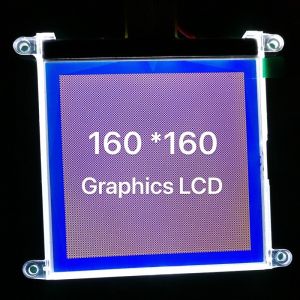160*160 Graphic LCD Module With Standoffs 6H FSTN Positive Transflective Wide