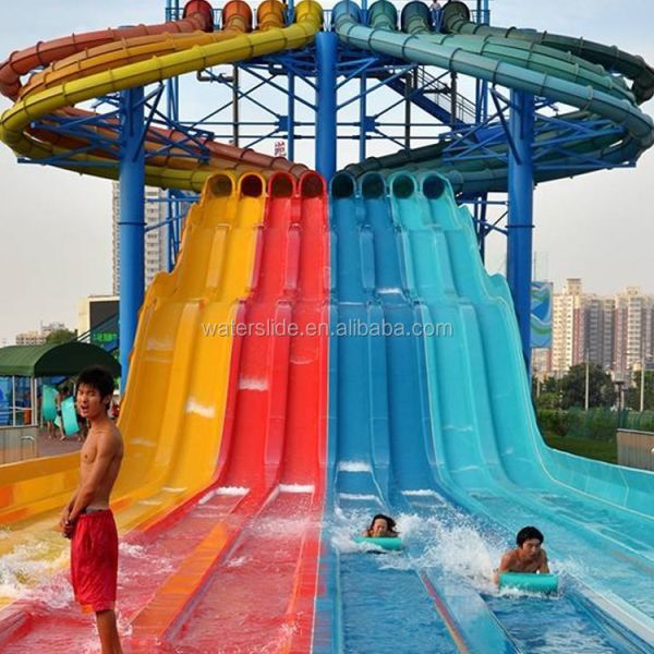 Large Adult Competition Water Park Slide Manufacturer From Guangzhou China