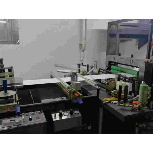 40KW Seven Servos Standing Pouch Making Machine For Medicine Liquid Spout