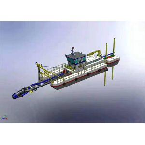 Customizable Sand Mining Dredger Equipment 20inch Model for Extraction and