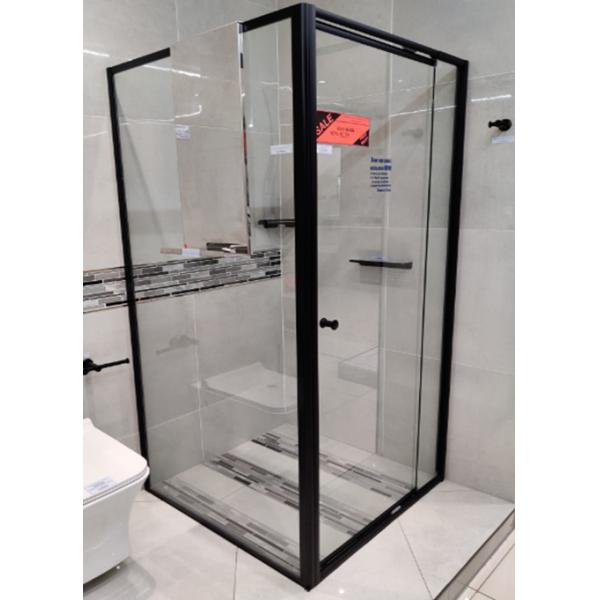 Quality Aluminum Shower Pivot Door With Return Panel 1M Width 1.9M Height wholesale