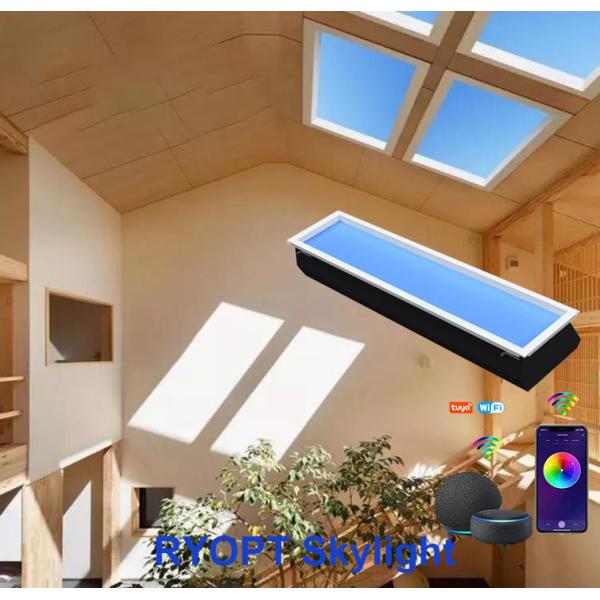 Remote Control Included Artificial LED Skylight LED Panel With 95 RA High CRI