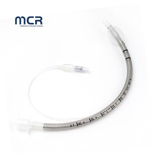 China Disposable Reinforced Smooth Tip Endotracheal Tube with PU Cuff or Uncuffed on sale