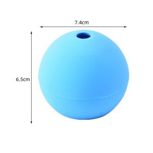 Kitchen Tool Ice Cream Makers Type Silicone Ice Ball Mold for Single Hole Soft
