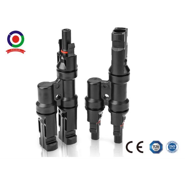 Quality CE Approved 1000V 2 In 1 Solar Panel IP67 T Branch Connector wholesale