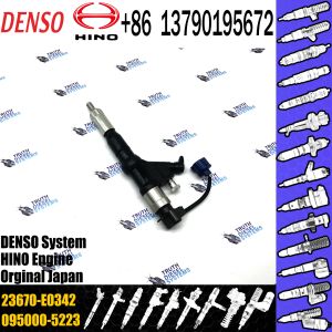 New Diesel Common Rail Fuel Injector 095000-5225 23670-E0341 095000-5226 23670