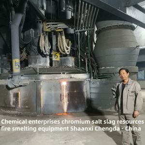 Cheap TOP4 Chromium salt slag resource pyrometallurgical equipment with High Efficiency and Energy Saving for sale