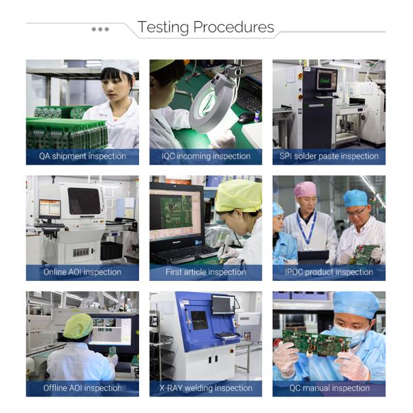 High TG 0.6mm PCBA Circuit Board 94vo Double Sided Smt Assembly