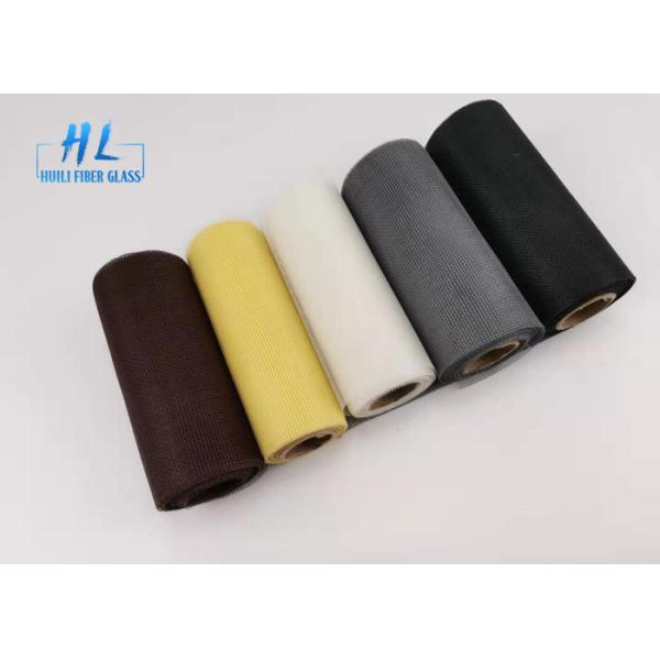 Quality 3ft 4ft 5ft*100ft Brown Color Fiberglass Mosquito Mesh For Window Screen wholesale