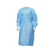 Quality Personal Safety Disposable Hospital Gowns Dust Proof  Fluid Resistant For Food Handling wholesale