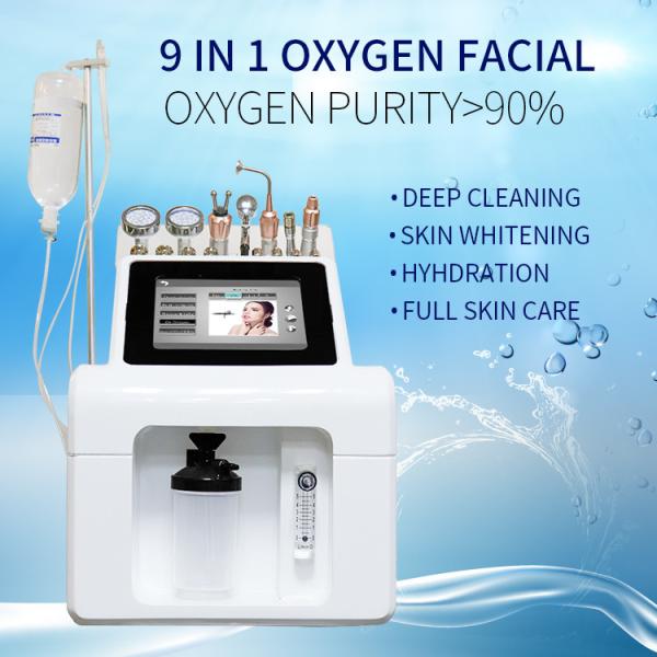 Hydra Aqua Jet Facial Machine 8 In 1 Skin Oxygen Therapy Device