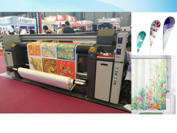 Quality Feather Flags Printing Machine CMYK Banner Fabric Printer wholesale