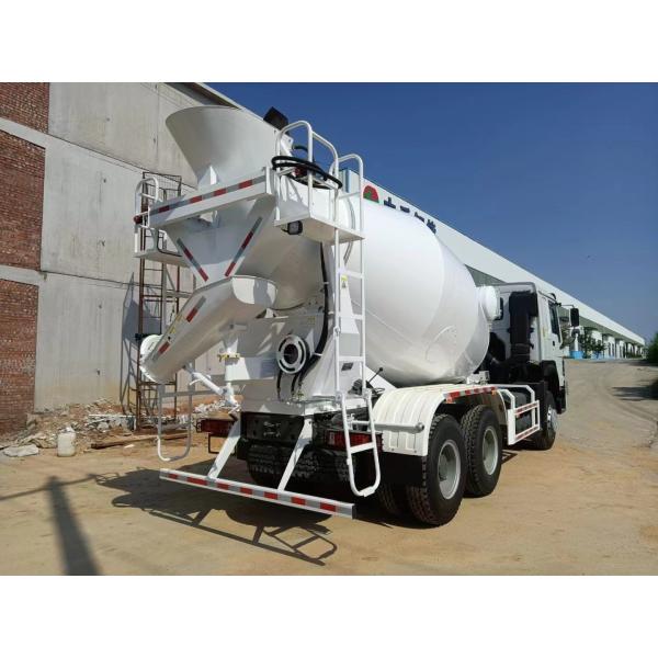 Used Howo 380 Concrete mixer truck original engine