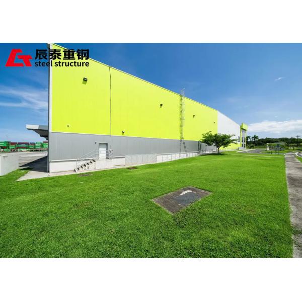 Galvanized Steel Frame Storage Building Lightweight Steel Warehouse Building Construction