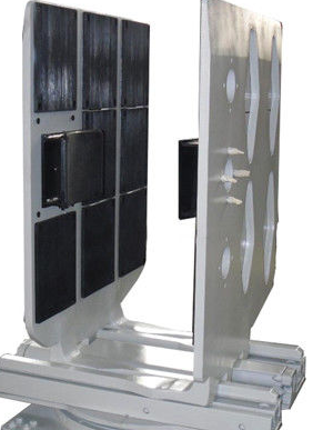 Rigid Arm Forklift Clamp Attachment 665mm Height Forklift Parts Supplier