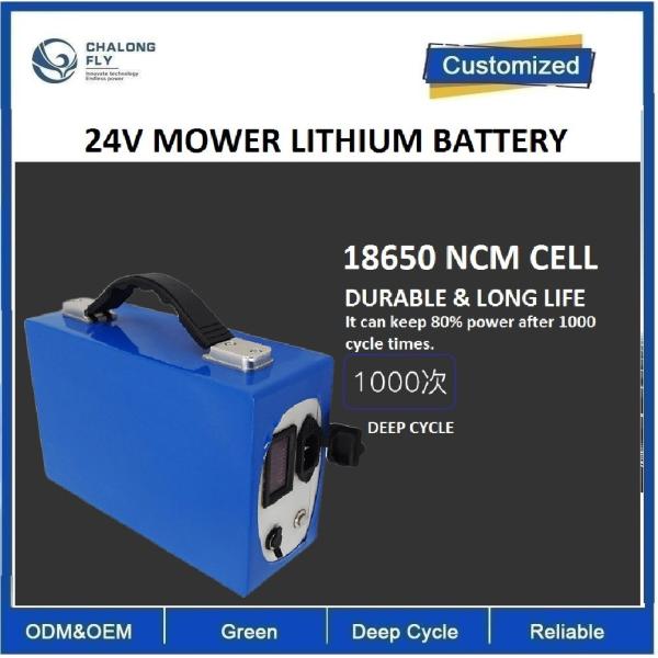 CLF 24V 48V 12AH 20ah OEM Electric Mower Small Lithium Iron Battery Packs Tea