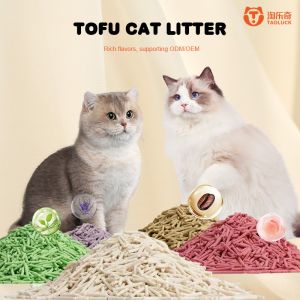 Easy Scoop Tofu Sand Litter 6L Non Smelling Cat Litter Antibacterial