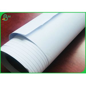 80GSM Inkjet CAD Paper 155cm 170cm Wide Format Plotter Paper Roll Custom Width