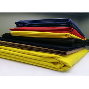 Fire Retardant Grid Anti Static Cotton Fabric For Safe Garments To Workear