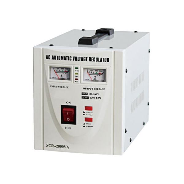 AC Single Phase 2000VA Stabilizer , Automatic Voltage Stabilizer For Air