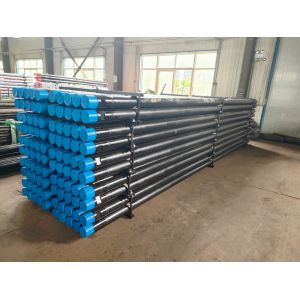 China Carbon Steel 15ft Water Well Drill Rod 552mpa Yield Strength on sale