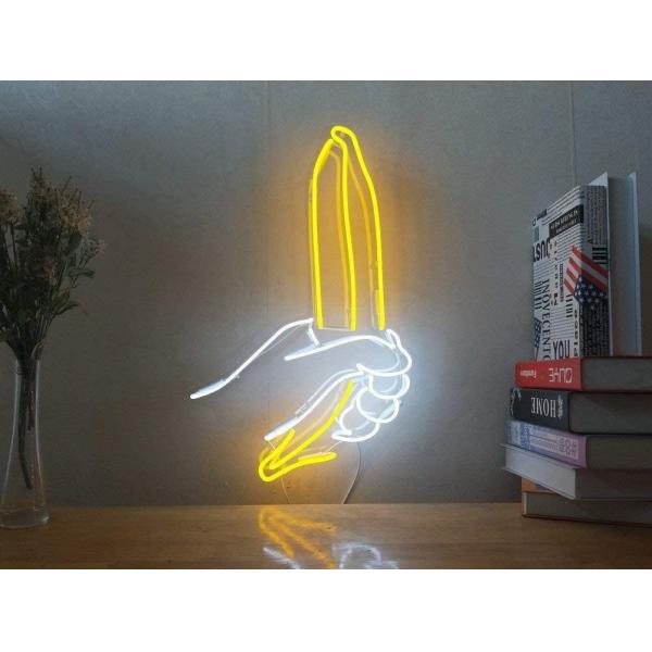 Neon Signs Banana Neon Light Sign Real Glass Neon Sign Neon Lights Neon Wall Sign Real Neon Decorative Light for Home Be