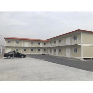 Waterproof Z Folding Container House Galvanized Steel Premade Homes