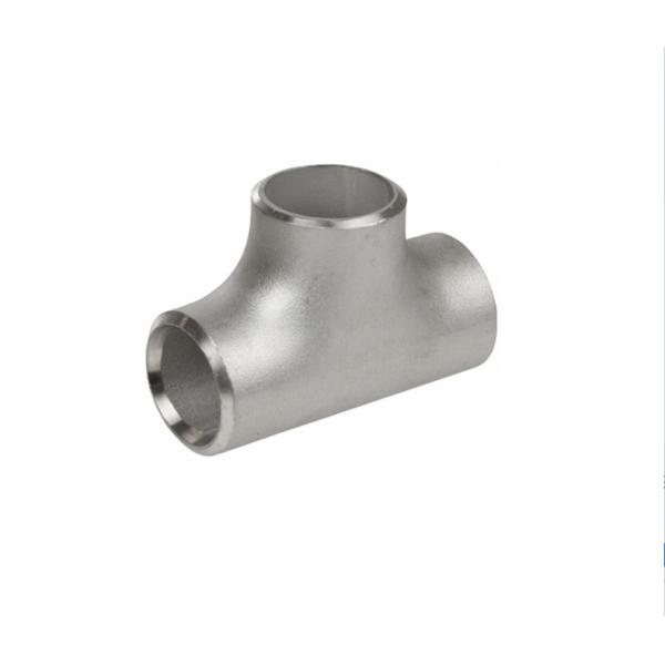 Quality S31050/1.4466 Barred Equal TEE  8" X 8" SCH80 Butt Weld Fittings ANSI B16.9 wholesale