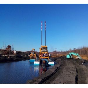 875Kw 1500m3/H 18 Inch River Dredging Machine For Reclamation Works