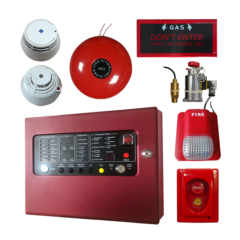 Advanced FM200 Fire System Complete Kit with Detection and Alarm Integration