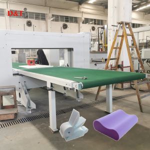 Cheap Precise PU Foam Cutting Machine For Rock Wool PIR EVA Vertical Cutter 5 Wheel for sale