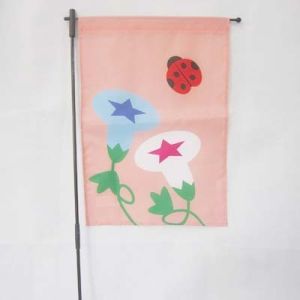 Spring Garden Flag Ladybug