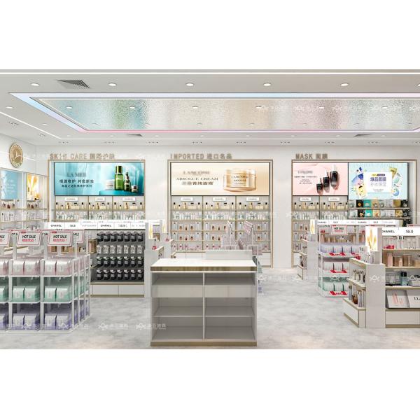 Quality Makeup Store Fixtures Beauty Display Cabinet for Perfume Shop Design Fashion-forward Shop Display wholesale