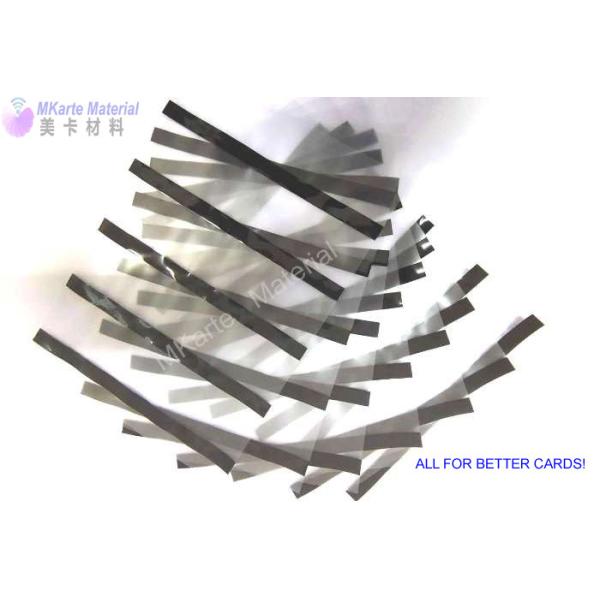 Quality A4/A3 Customized Size Magnetic Stripe Coated Overlay For Magnetic Card Body Production wholesale