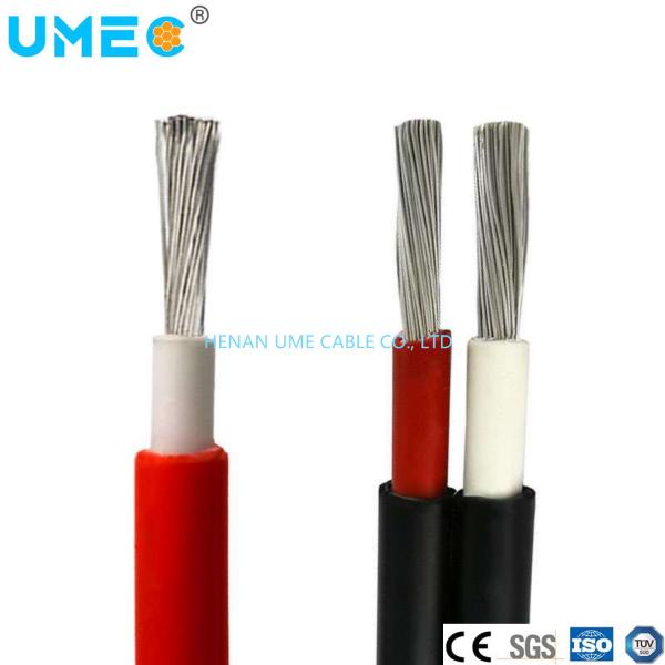 Quality Stranded Conductor LSZH Insulation and Sheath Solar Cable PV Cable H1z2z2-K Red/Black wholesale