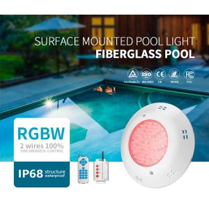 China Synchronous Control LED Underwater Swimming Pool Lights 6500K RGBW LED Light on sale