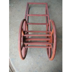 Mobile Anti Twist Wire Rope Reel Stand Cable Drum Pay Off Stand