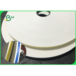 Eco - Friendly 100% Safe 15MM 60GSM MG Kraft Paper Roll For 6MM Straws